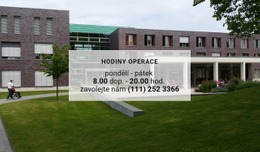 Hodiny Operace – Bezplatný Motiv WordPress