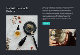 Tema Gratuito De WordPress Para Belleza Natural, Saludable