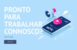 Título E Ilustração - Website Creation HTML