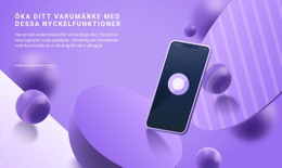 Utveckling Av Mobila Applikationer - Målsidesmall