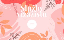 Květinové Pozadí – Profesionální Šablona Webu