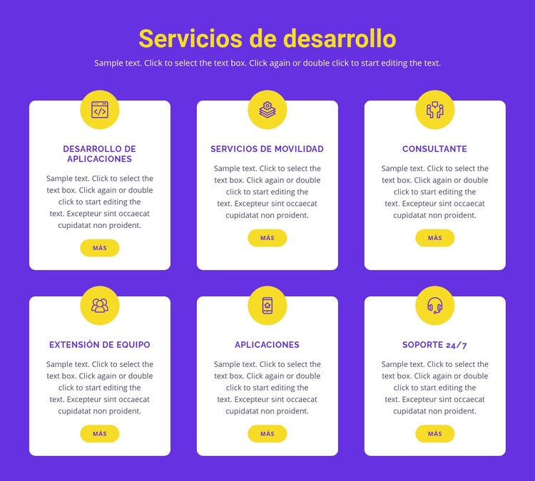 Desarrollo de aplicaciones personalizadas Diseño de páginas web