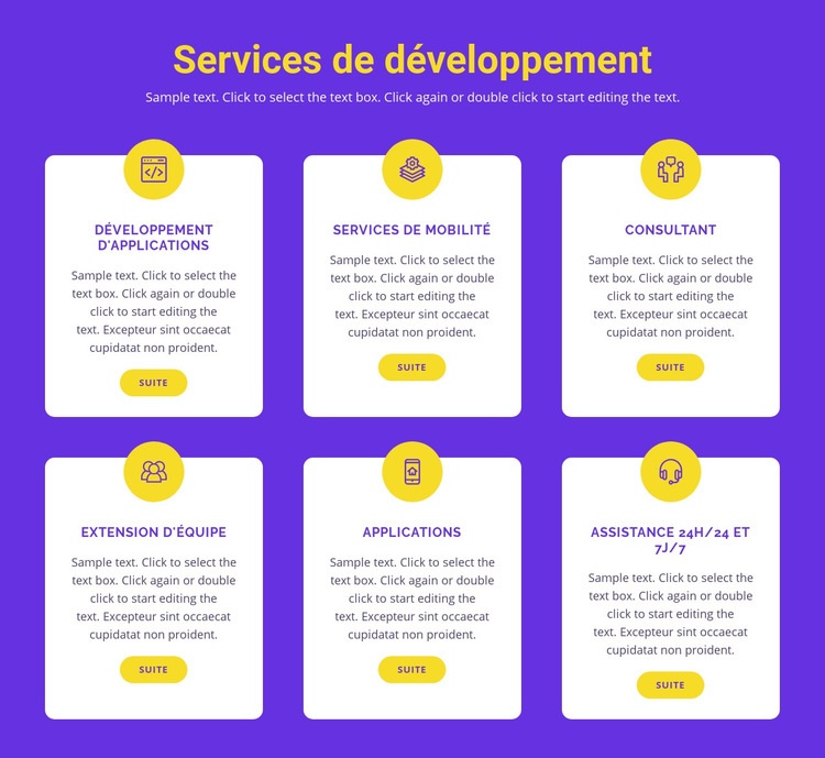 Développement d'applications personnalisées Conception de site Web