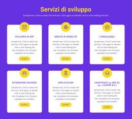 Sviluppo Di Applicazioni Personalizzate - Pagina Di Destinazione Mobile