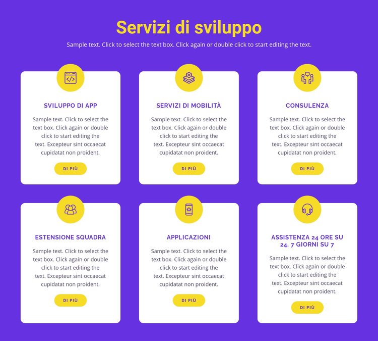 Sviluppo di applicazioni personalizzate Tema WordPress