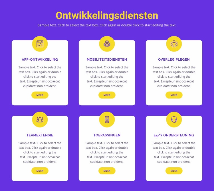 Ontwikkeling van applicaties op maat Bestemmingspagina