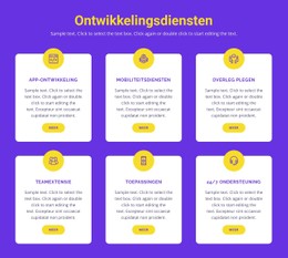 Ontwikkeling Van Applicaties Op Maat CSS-Sjabloon