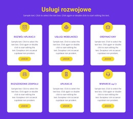 Tworzenie Aplikacji Niestandardowych - Jednostronicowy Szablon HTML