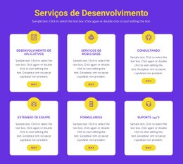 Maquete De Tela Para Desenvolvimento De Aplicativos Personalizados