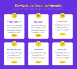 Desenvolvimento De Aplicativos Personalizados - Design Do Site