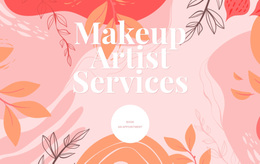 Flower Background - Website Design