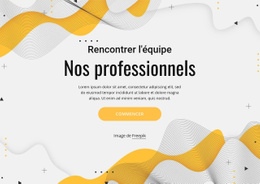 Modèle Web Réactif Pour Rencontrez Notre Équipe Professionnelle