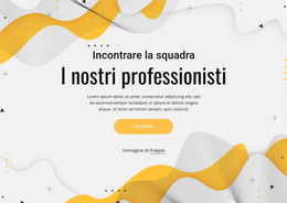 Incontra Il Nostro Team Di Professionisti: Modello Di Sito Web Per Dispositivi Mobili