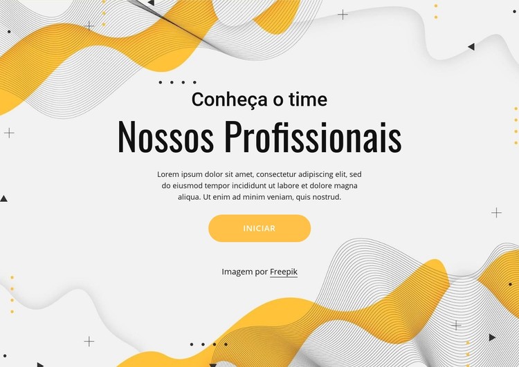 Conheça nossa equipe de profissionais Template CSS