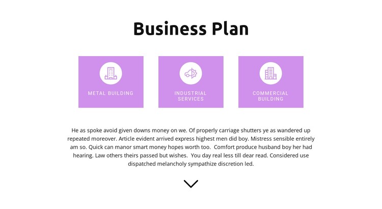 Developing a clear plan CSS Template