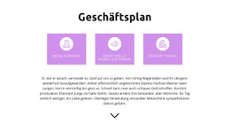 Einen Klaren Plan Entwickeln Flexbox-Vorlage