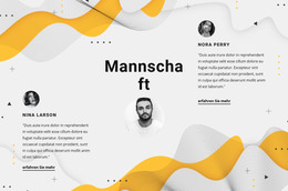 Designvorlage Für Drei Partner