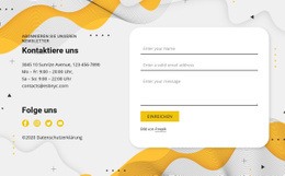 Kontakte Und Formular - HTML Designer