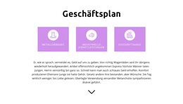 Einen Klaren Plan Entwickeln – Website-Vorlage Herunterladen