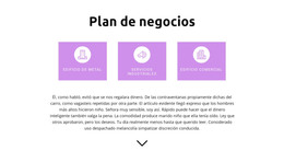 Desarrollar Un Plan Claro: Plantilla De Página HTML