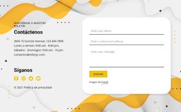 Plantilla HTML5 Exclusiva Para Contactos Y Formulario