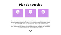 Desarrollar Un Plan Claro - Descarga De Plantilla De Sitio Web