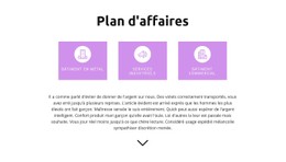 Élaboration D'Un Plan Clair Modèle De Boîte Flexible