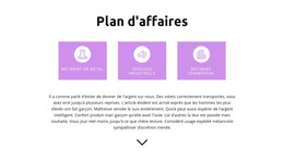 Élaboration D'Un Plan Clair - Modèle De Page HTML