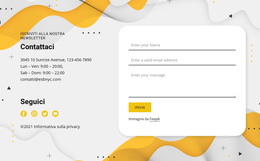 Contatti E Modulo - Modello HTML5