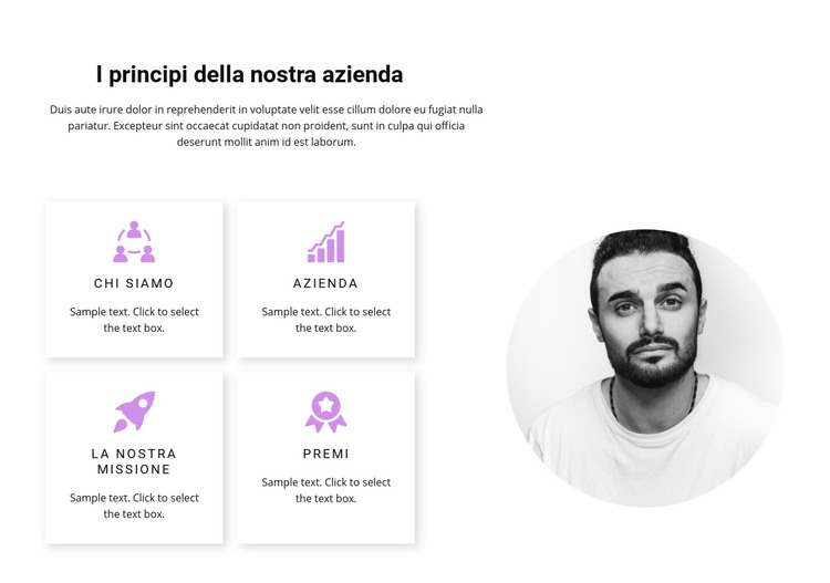 Analisi e risultati Modello HTML