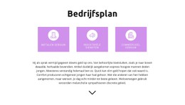 Een Duidelijk Plan Ontwikkelen Flexbox-Sjabloon