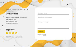 Contatos E Formulário - Tema WordPress Fácil De Usar