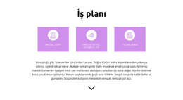 Net Bir Plan Geliştirmek - HTML Sayfası Şablonu