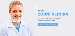 Bezplatná Online Šablona Pro Zubní Klinika