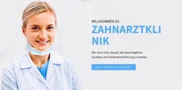 Zahnarztklinik - HTML Website Builder