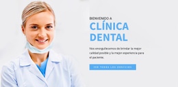 Clínica Dental - Plantilla De Diseño De Sitio Web