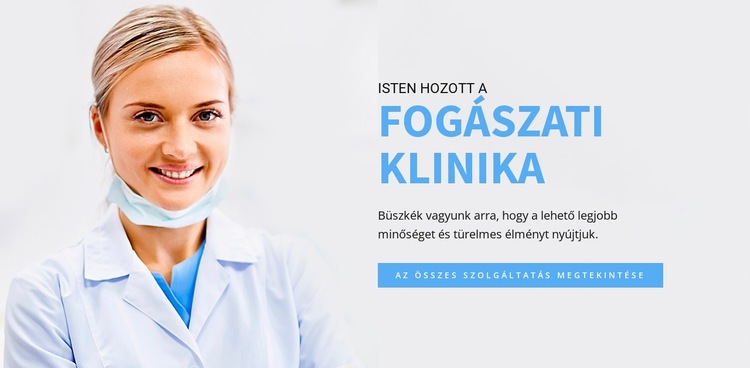 Fogászati Klinika Sablon