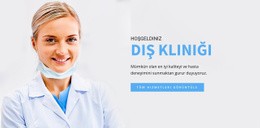Diş Kliniği Için Ücretsiz Çevrimiçi Şablon