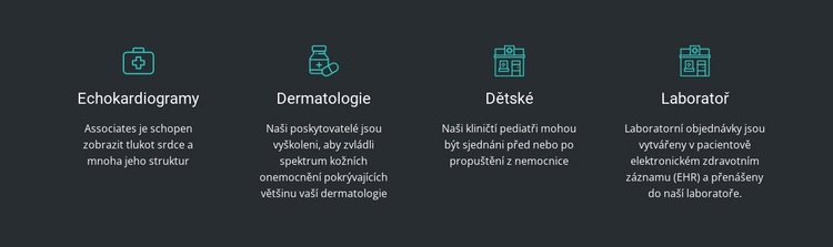 Výhody naší kliniky Šablona