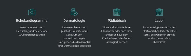 Die Vorteile unserer Klinik Vorlage