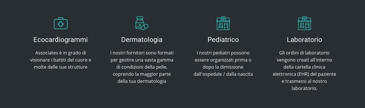 I vantaggi della nostra clinica Pagina di destinazione