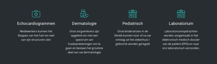 De voordelen van onze kliniek Joomla-sjabloon