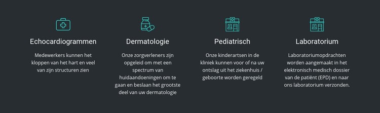 De voordelen van onze kliniek Sjabloon