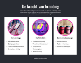 De Kracht Van Branding - Responsief WordPress-Thema