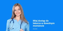 Wykwalifikowani Lekarze - Projekt Strony Internetowej Do Bezpłatnego Pobrania