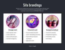 Uniwersalny Szablon HTML5 Dla Siła Brandingu