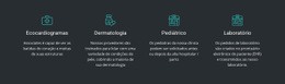 O Melhor Modelo HTML5 Para As Vantagens Da Nossa Clínica