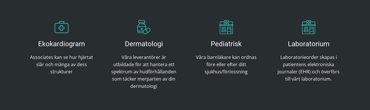 Fördelarna med vår klinik CSS -mall