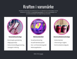 Kraften I Varumärke - Bästa Designen Av Webbplatsmall