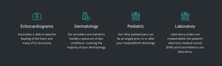 The advantages of our clinic Template